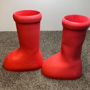 MSCHF Big Red Boots Astro Boy MSCHF010 100% Authentic US Size 10